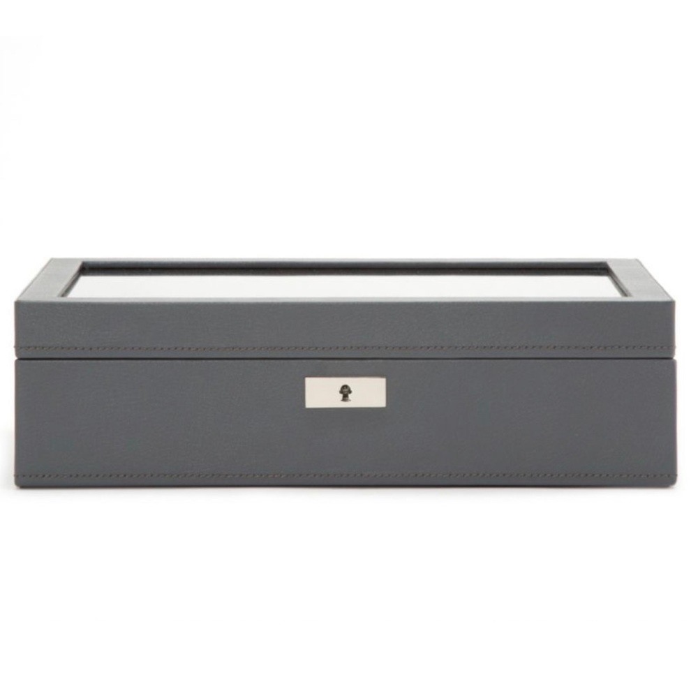 WOLF HOWARD 7PC WATCH BOX WITH STORAGE